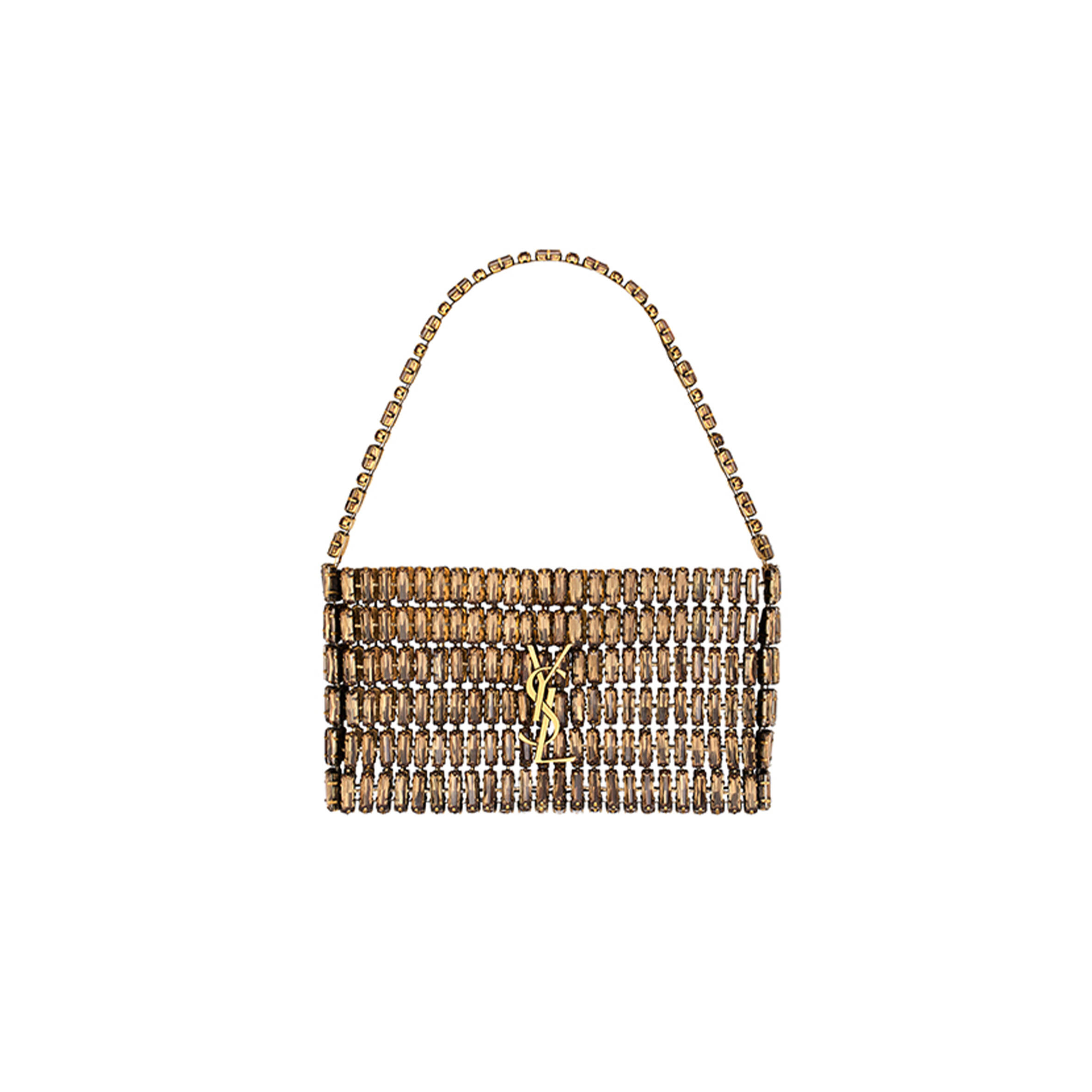 YSL EVENING BAG IN CRYSTALS 819638JBO7W8472 (18*7.5*2.5cm) YSL EVENING BAG IN CRYSTALS 819638JBO7W8472 (18*7.5*2.5cm)